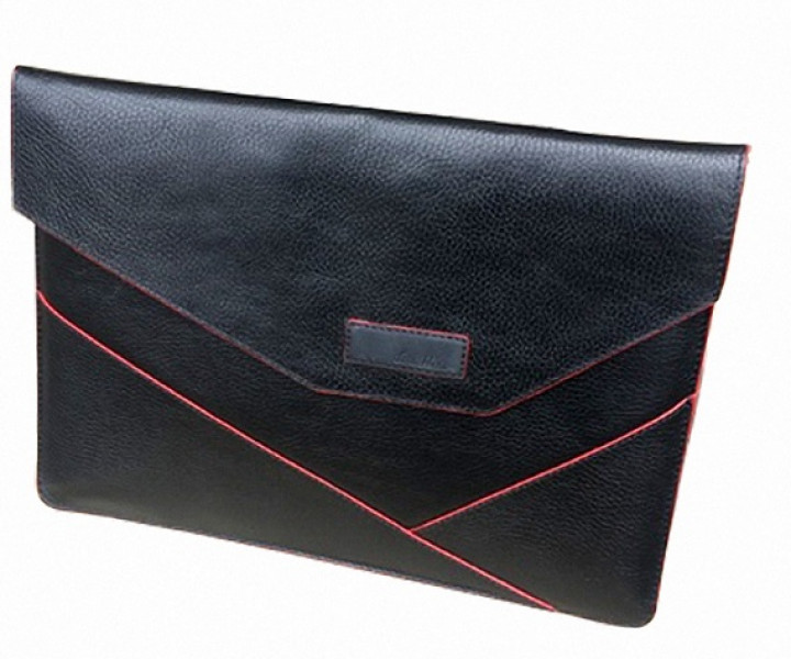 Чохол-конверт ISSA HARA на MacBook 13 "Black / Red